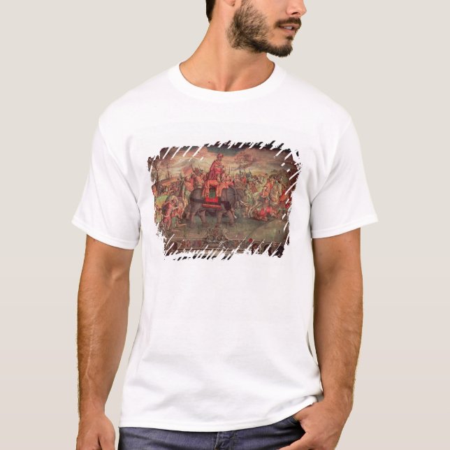 T-shirts Hannibal que cruza os cumes (Frente)