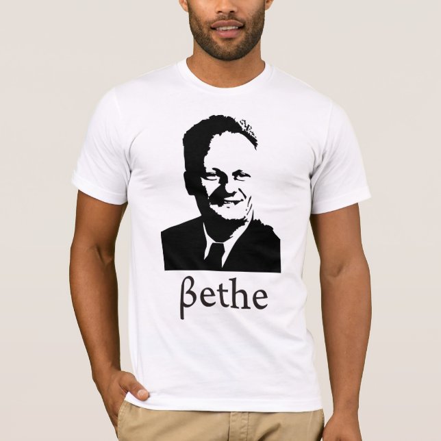 T-shirts Hans Bethe (Frente)