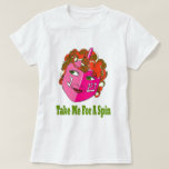 T-SHIRTS HANUKKAH DREIDEL TOMA-ME PARA UM PRESENTE DA<br><div class="desc">VESTIR ESTE HANUUKAH QUE COLORIDO A CAMISA FELIZ DE DREIDEL "ME TOMA PARA QUE UM SPIN OBTENHA NO ESPÍRITO DE CHANUKAH.</div>