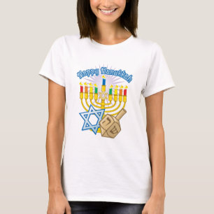 T-shirts Hanukkah feliz