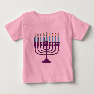 T-shirts Hanukkah Menorah