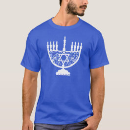 T-shirts Hanukkah Menorah