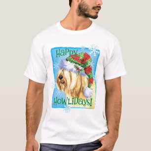 T-shirts Happy Howlidays Tibetan Terrier