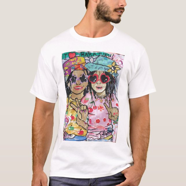 T-shirts Harajuku (Frente)