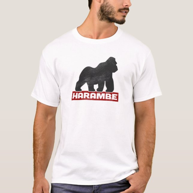 T-shirts HARAMBE 2016 Vive Matter (Frente)