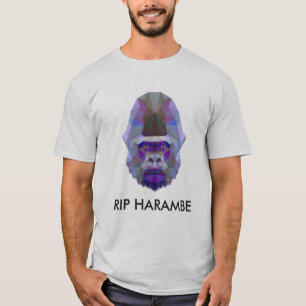 T-shirts harambe do rasgo