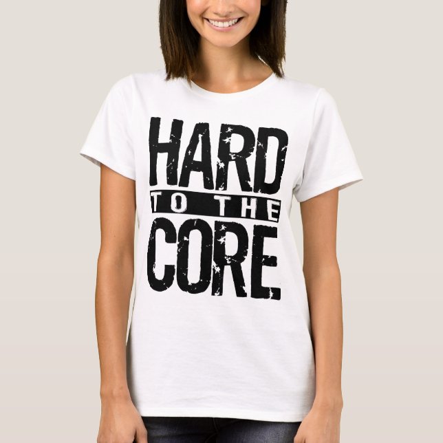 T-shirts hardtothecore01-white (Frente)