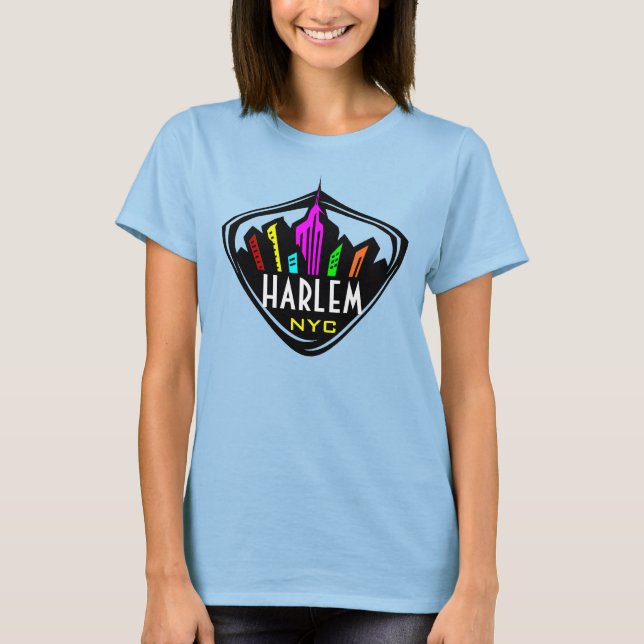 T-shirts Harlem - Nova Iorque (Frente)