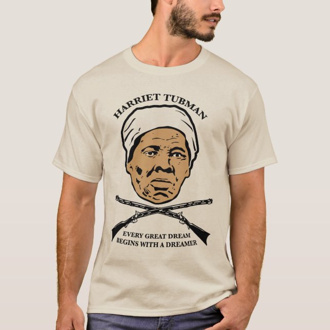 T-shirts Harriet Tubman (Frente)