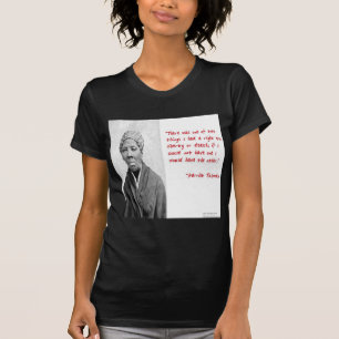 T-shirts Harriet Tubman "Liberdade Ou Morte" Cita Presentes