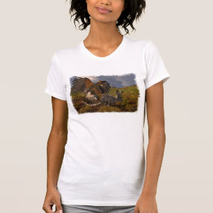 T-shirts Harris Hawk e Jackrabbit - acrílico