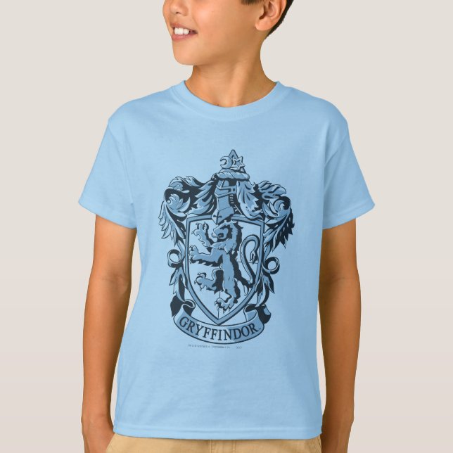 T-shirts Harry Potter| Azul Gryffindor (Frente)