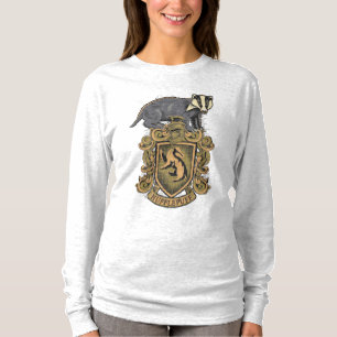 T-shirts Harry Potter   Brasão da Hufflepuff com Texugo