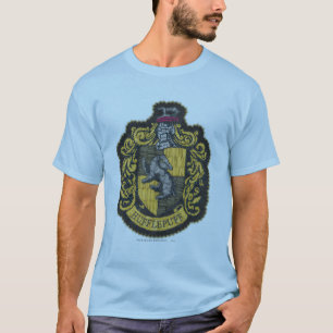 T-shirts Harry Potter Brasão da Hufflepuff Patch