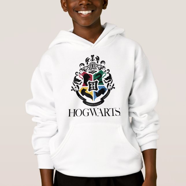 T-shirts Harry Potter | Brasão de Armas da Escola HOGWARTS™ (Frente)
