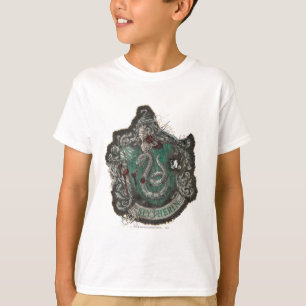 T-shirts Harry Potter   Brasão de Slytherin - Vintage