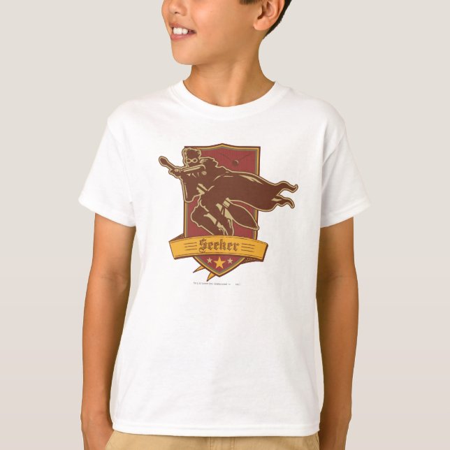 T-shirts Harry Potter | Brasão do Caça da QUIDDITCH™ (Frente)