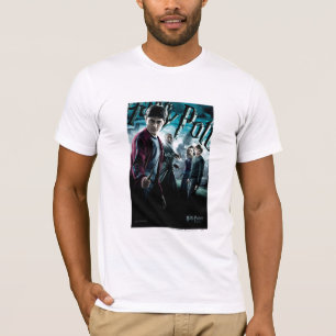 T-shirts Harry Potter com Dumbledore Ron e Hermione 1