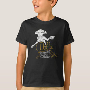 T-shirts Harry Potter  Dobby Não Tem Mestre