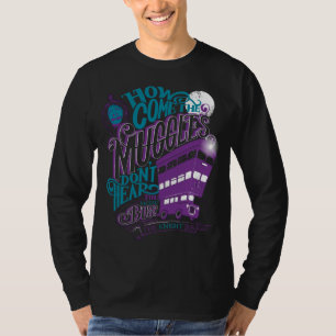 T-shirts Harry Potter Gráfico de Tipografia do ônibus Kni
