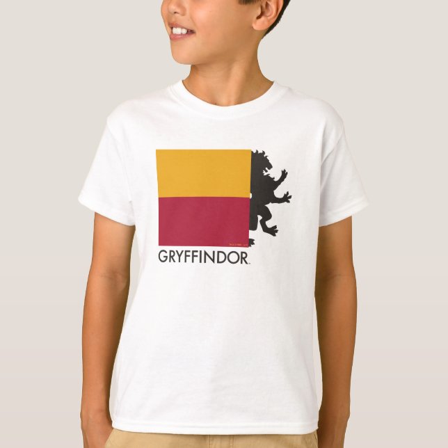 T-shirts Harry Potter | Gráfico do Orgulho da Casa Gryffind (Frente)