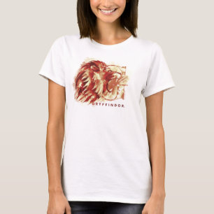 T-shirts Harry Potter   GRYFFINDOR™ Leão Aquarela