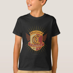 T-shirts Harry Potter  Gryffindor QUIDDITCH � Capitão Em