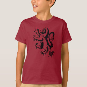 T-shirts Harry Potter   Ícone De Leão Gryffindor