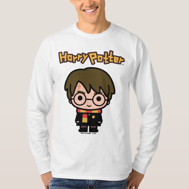 T-shirts Harry Potter Personagem de desenho animado Art (Frente)