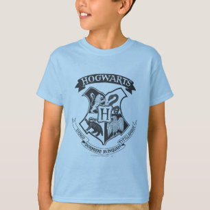 T-shirts Harry Potter Retro Hogwarts Crest