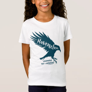 T-shirts Harry Potter   Silhueta da RAVENCLAW™ Tipografia