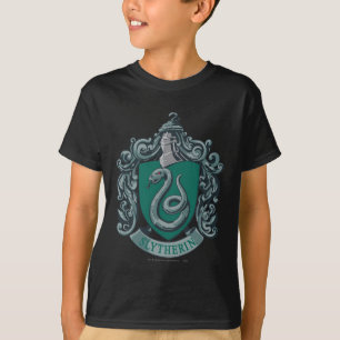 T-shirts Harry Potter Slytherin Crest Green