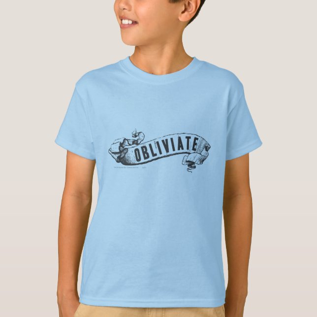 T-shirts Harry Potter Spell | Obliviato (Frente)