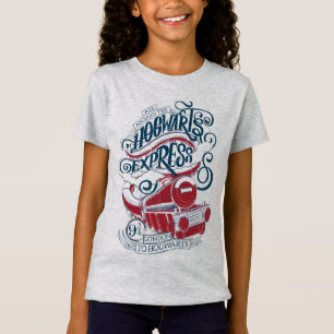 T-shirts Harry Potter   Tipografia Hogwarts Express
