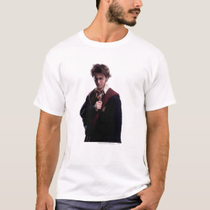 T-shirts Harry Potter Wand Levantado
