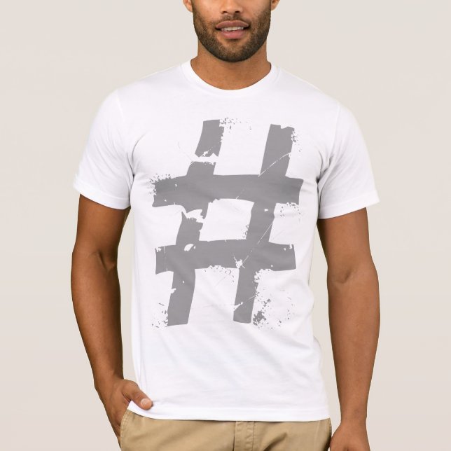 T-SHIRTS HASHTAG (Frente)