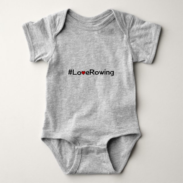 T-shirts Hashtag Love Rears slogan (Frente)