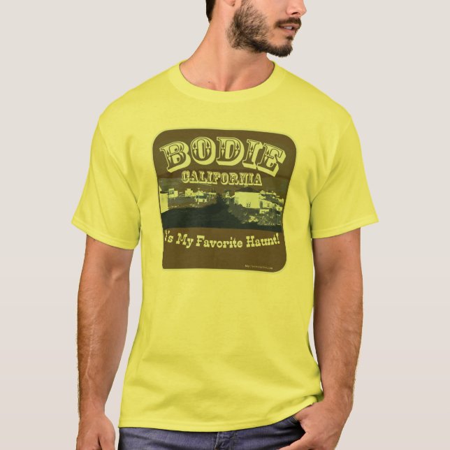 T-shirts Haunted Bodie California (Frente)