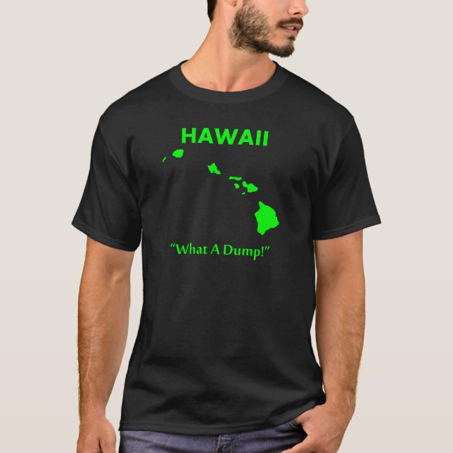 T-shirts Havaí - Que Lixo! (Frente)
