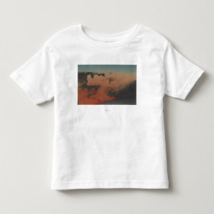 T-shirts Havaí - vista do vulcão de Kilauea no HA