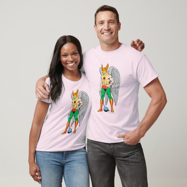 T-shirts Hawkman Standpose (Unissex)
