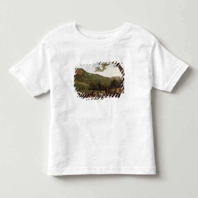 T-shirts Haymakers que tomam parte num piquenique em um (Frente)