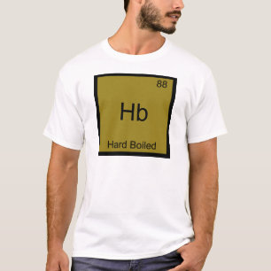 T-shirts Hb - Símbolo de Elemento de Química Engraçada com