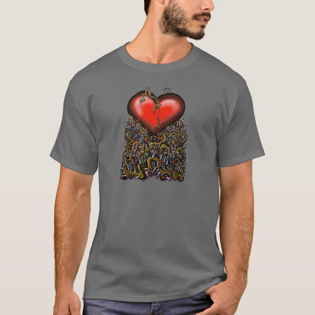 T-shirts Heart-n-Thorns (Frente)
