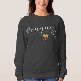 T-shirts Heart Praga Sweatshirt, República Checa