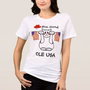 T-shirts Heart the Good OLE USA