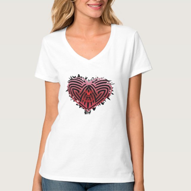 T-shirts Heartz áspero (Frente)