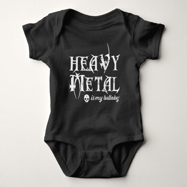T-shirts Heavy Metal é a minha canção (Frente)
