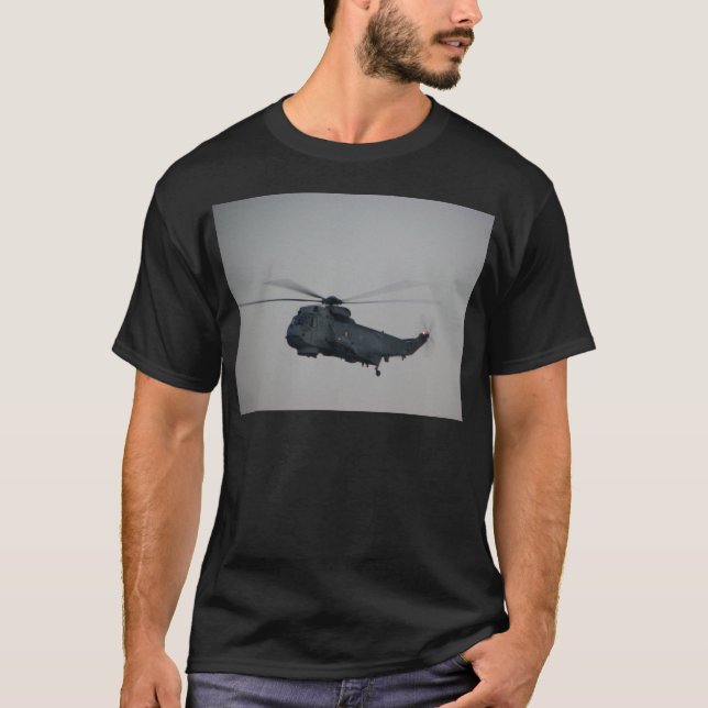 T-shirts Helicóptero militar de Sea King (Frente)