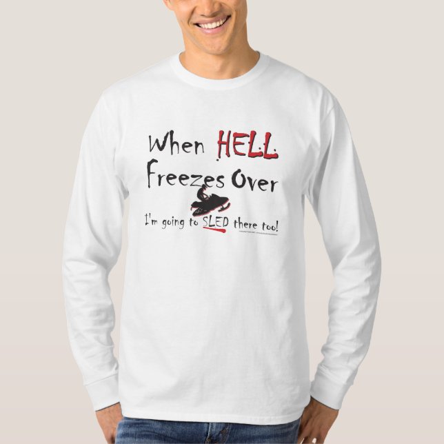 T-shirts HELL-FREEZES-on-ash-ZAZ-eps (Frente)